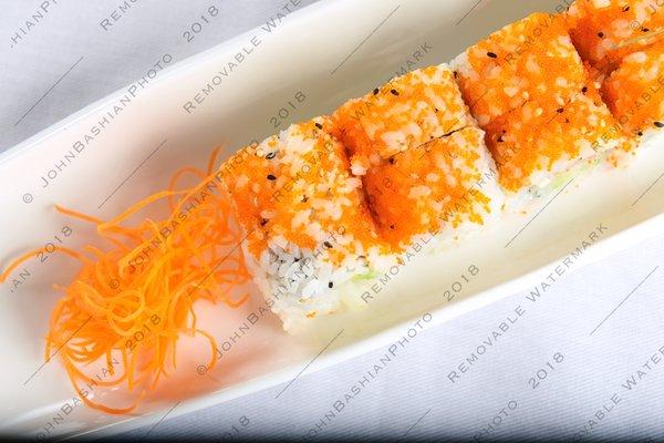 Orange Roll is one of my favorites at The Golden Dragon