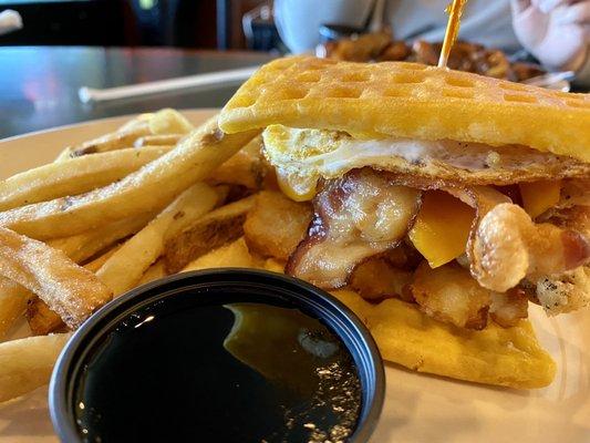 Hangover Chicken with fries