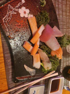 "Supposedly" sashimi!