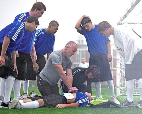 Be prepared for emergency first aid on your sports team.