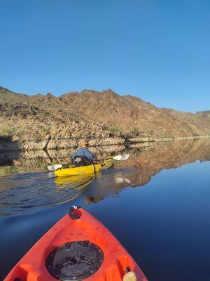 Early morning in the Black Canyon