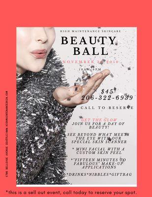 BEAUTY BALL November 20 ,2018