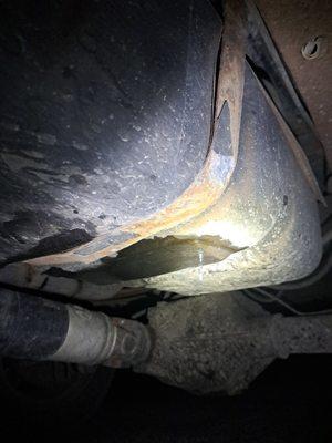 Leaking gas tank on 94 GMC Sierra pick up