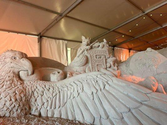 E for Eagle, F for Fox & Frog, Sugar Sand Festival 2022, Clearwater Beach