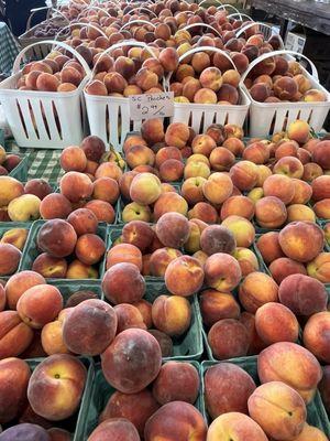 Fresh peaches