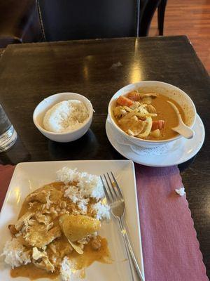 Thai Massaman Curry Lunch