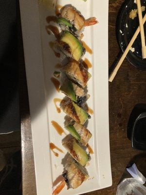 This dragon roll is my usual now. Really recommend