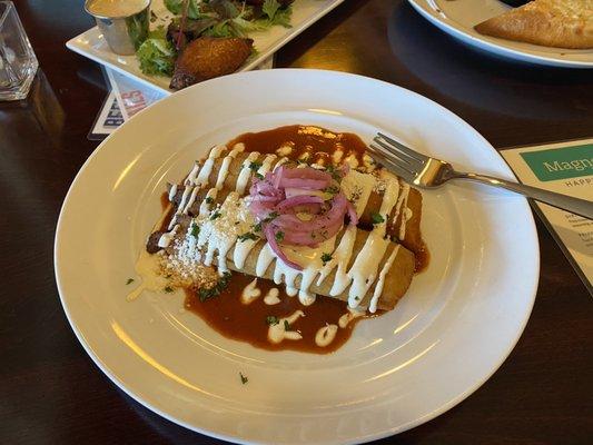 Their chicken tamales on happy hour are delicious!