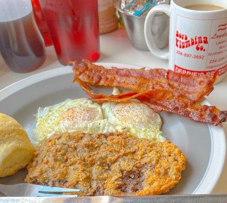 Best chicken fried steak I've ever had! So glad we stopped here in time to catch them open.