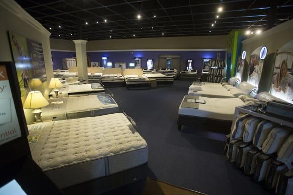 Mattress Center lets you try out your favorite Beautyrest or Serta mattress before you buy