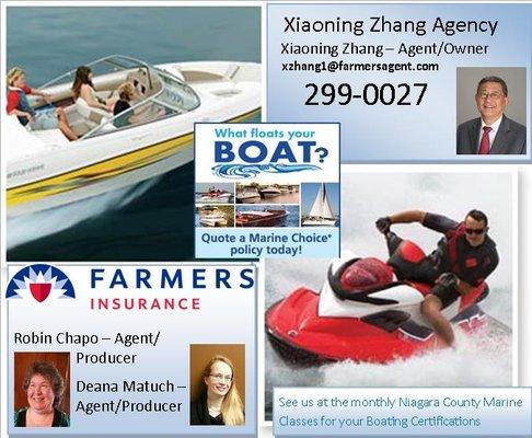 What Floats Your Boat? Call for your Quote today