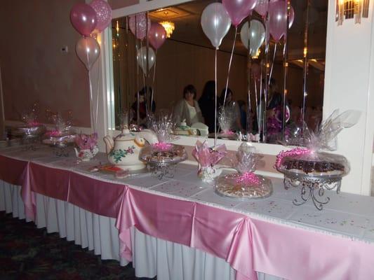 Dessert table