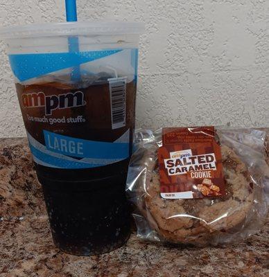 Coke and Cookies   Great afternoon snack!