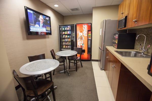 communal kitchen area