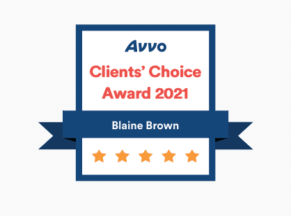 The Clients' Choice Award is reserved for legal professionals who receive five or more 4 or 5 star reviews on Avvo within one year.