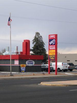 Stripes Burrito Company on Wyoming