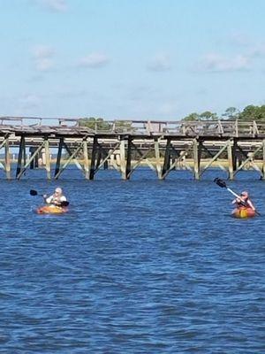 Fripp Inlet tour from Russ Point Landing to South Beach at Hunting Island State Park.