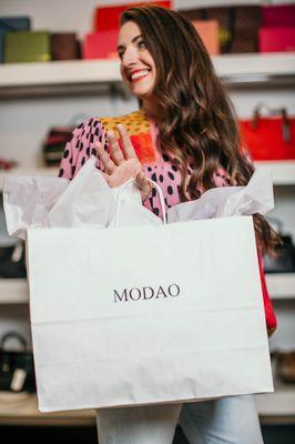 Bailey Handsaker, co-owner of Modao Resale.