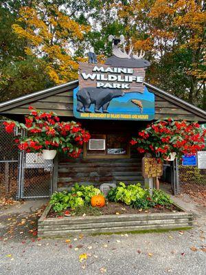 Entrance to the park