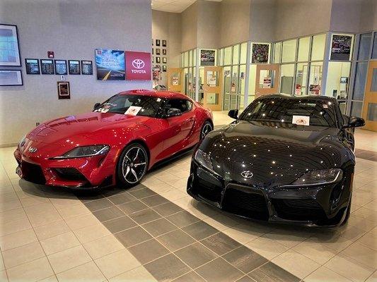 2020 Toyota Supra's