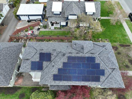 Solar panels with a Sol-Ark inverter