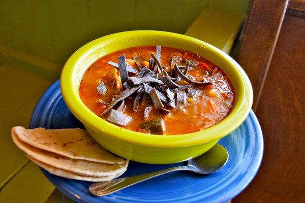 Green Chile Chicken Stew