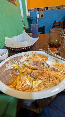 A wonderful plate of food at Sol de Sutherland