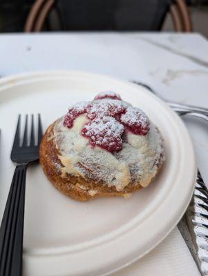 Raspberry Almond Croissant