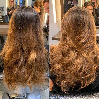 Before and After- back