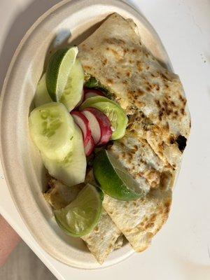 Quesadilla super (Al pastor)