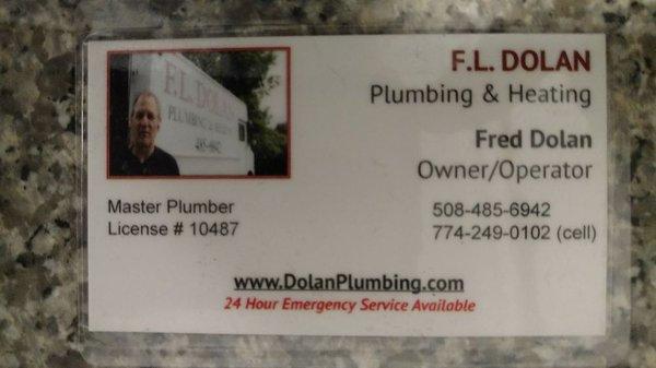 FL Dolan Plumbing and Heating