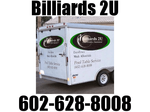 Billiards 2U trailer... one of many.