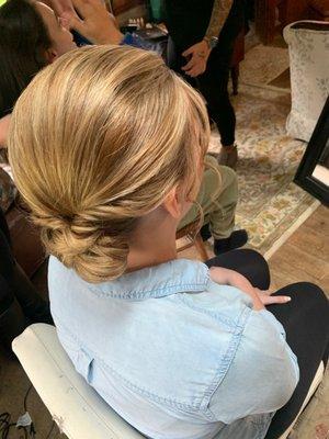 Updo by Justine