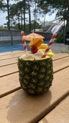 Yummy pineapple drink