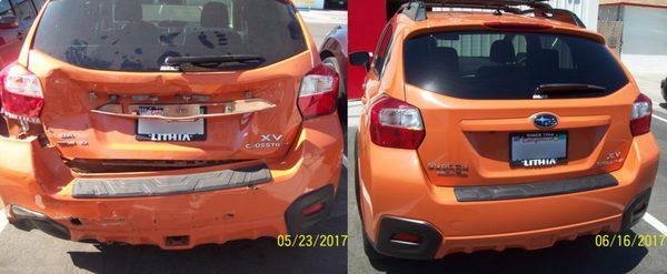 Rear End Collision Repair