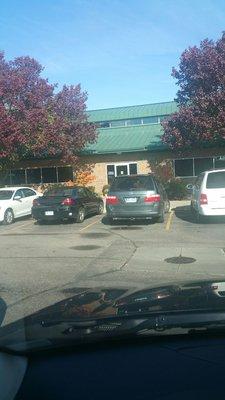 Front Entrance Canton Dentists. South East corner of Liley and Cherry Hill Road.