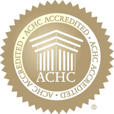 Just received ACHC accreditation for another 3 years!