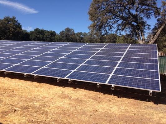 Placer Union High School District (PUHSD)   Ground Mount - portion of 2 MW system