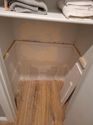 Drywall repair, tape, and mud