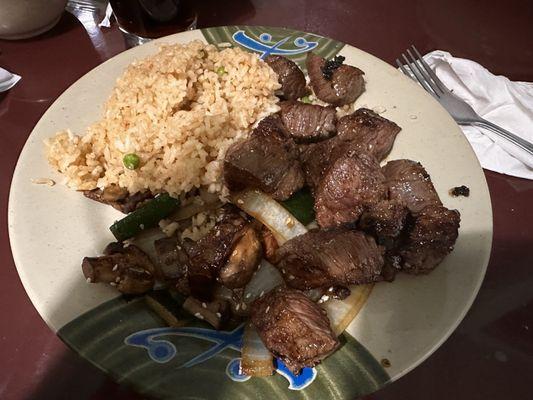 Shogun Filet Mignon hibachi