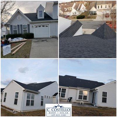 Brand spank'n new roof for our customer in Mays Landing!