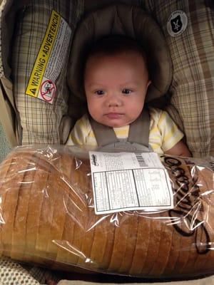 Just a bun & a loaf.  Both I ate to pcs...nom nom nom!  :)