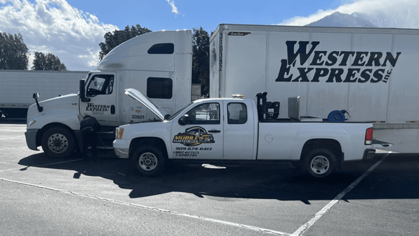 When your commercial truck needs repairs, California Mobile Fleet is here to help with our mobile truck repair service...