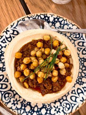 Lamb Ragu hummus