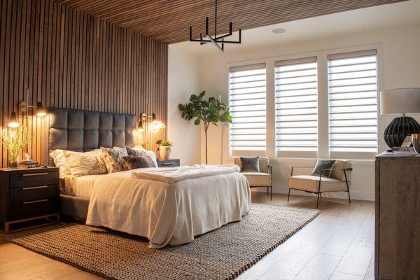 Skyline window shades in Parade of Homes 2023