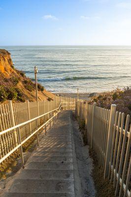 Local beach, Tabletops, in Solana Beach. Great for families, easy to park and not too crowded!