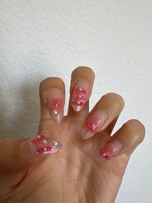 Gel nail art