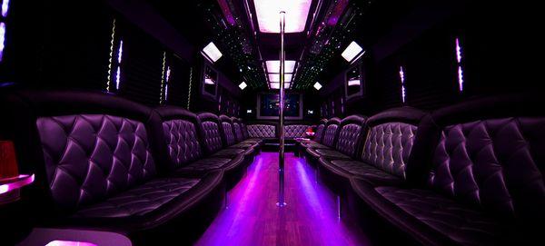 Party Bus interior