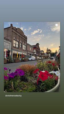 Downtown Nevada City, CA