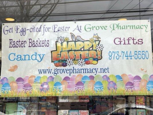 it's easter time here at grove pharmacy